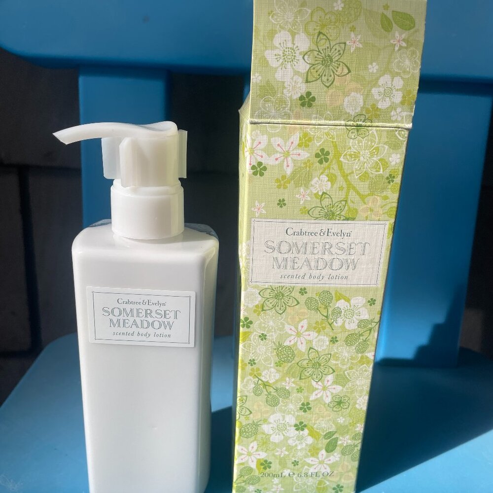 Crabtree & Evelyn Somerset Meadown Scented Body Lotion 6.8 Oz New